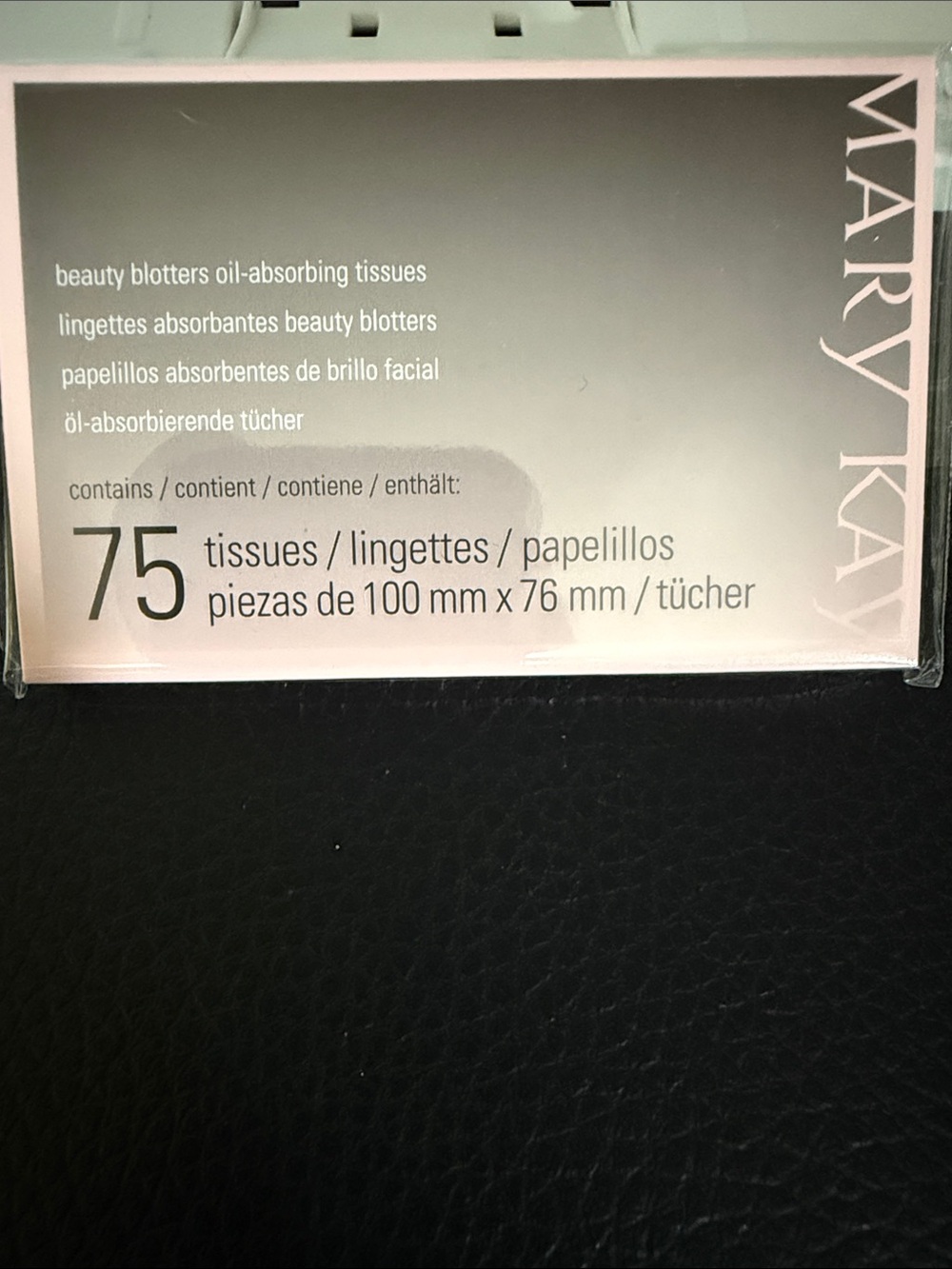Mary Kay Pink and Silver Oil-Absorbing Beauty Blotters, 75 Count
